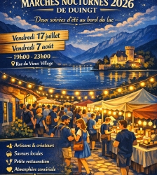 March&eacute; nocturne d'art et d'artisanat