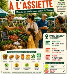 Le p'tit march&eacute; alimentaire solidaire au Biollay