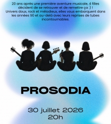Concert : Prosodia, &agrave; la Vall&eacute;e Bleue