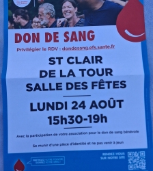 Collecte de sang