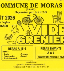 Vide grenier &agrave; Moras