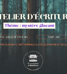Atelier d'&eacute;criture "Myst&egrave;re gla&ccedil;ant"