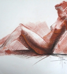 Stage de dessin avec mod&egrave;les vivants