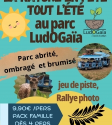 La nature en f&ecirc;te tout l'&eacute;t&eacute;, au parc LudOGa&iuml;a