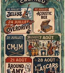Concert de l'&eacute;t&eacute; &agrave; Cr&eacute;mieu : soir&eacute;e musique Cubaine