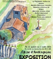 Exposition : art et artisanat &agrave; l'&eacute;glise d'Amblagnieu