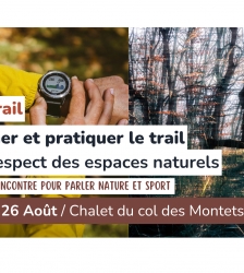Atelier Trail - S&rsquo;entra&icirc;ner et pratiquer le trail dans le respect des espaces naturels