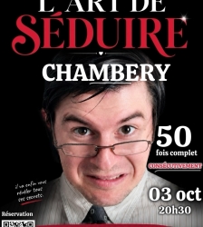 Soir&eacute;e humour &agrave; Chamb&eacute;ry : Mathieu Vannson dans L'Art de S&eacute;duire