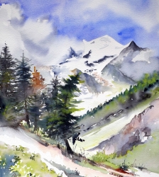 Exposition d'aquarelles