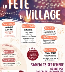 F&ecirc;te du village de Jacob-Bellecombette