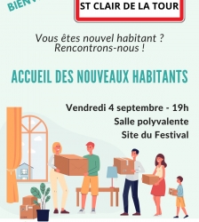 Accueil des nouveaux habitants