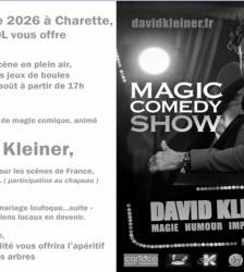 Magic Comedy Show : spectacle de magie comique &agrave; Charette