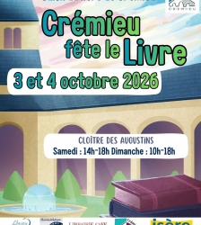 5e Salon du livre : Cr&eacute;mieu f&ecirc;te le livre !