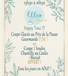 Happy time : la pause gourmande au Elles Lunch Caf&eacute;