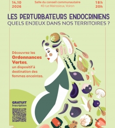 Conf&eacute;rence Perturbateurs endocriniens : quels enjeux dans nos territoires