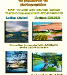 Exposition de peintures et de photographies d’Evelyne Heluin et de Ludine Limiud