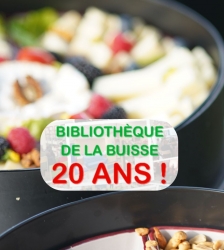 Repas partag&eacute; &agrave; la biblioth&egrave;que