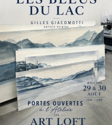 Portes ouvertes &agrave; l'atelier "Les Bleus du Lac"