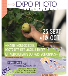 Exposition "Mains nourrici&egrave;res : portraits d'agriculteurs"