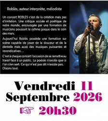 G&eacute;rard Robl&egrave;s en concert