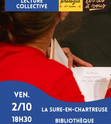 Prologue : Lecture collective &agrave; La Sure en Chartreuse
