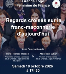 Conf&eacute;rence : Regards crois&eacute;s sur la Franc-Ma&ccedil;onnerie