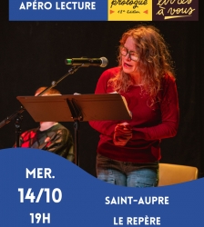 Prologue : Ap&eacute;ro lecture &agrave; Saint-Aupre
