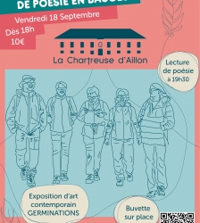 4&egrave;mes rencontres de po&eacute;sie en Bauges