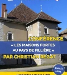 Conf&eacute;rence : Les maisons fortes du pays de Filli&egrave;re