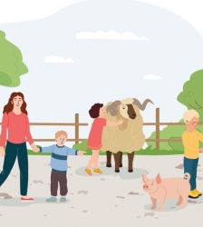 Sortie famille &agrave; la ferme : les poneys de la Durme