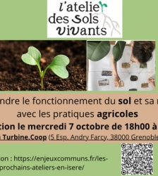 Atelier des sols vivants - Grenoble