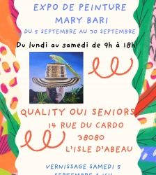 Exposition de Peinture Mary Bari