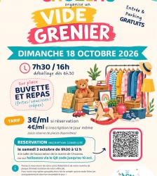 Vide-grenier du sou des écoles de Chozeau