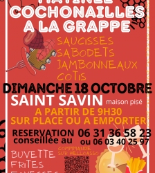 COCHONAILLES A LA GRAPPE