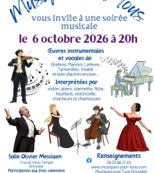 Soir&eacute;e musicale : oeuvres instrumentales, airs, m&eacute;lodies