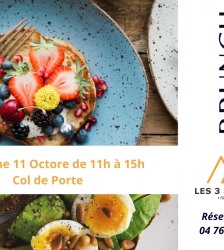 Brunch au Col de Porte