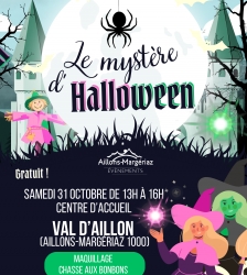 Le myst&egrave;re d'Halloween