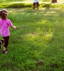 Parcours enfant marche depuis Pinsot dans le cadre du Lac en Rose