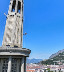 La tour Perret par les photographes de la ville de Grenoble