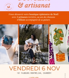 Vernissage POP UP de NO&Euml;L - Concert intimiste & ouverture de la boutique &eacute;ph&eacute;m&egrave;re