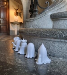 Chasse aux petits fant&ocirc;mes au ch&acirc;teau du Touvet