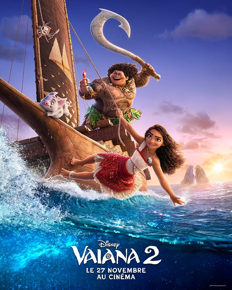 affiche Vaiana 2