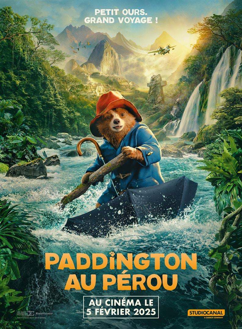 affiche Paddington au Pérou