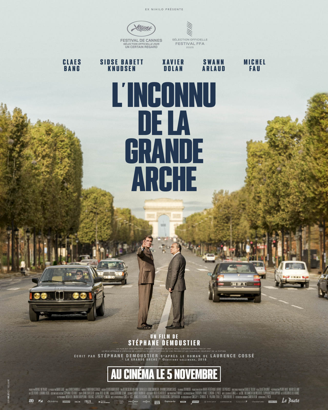 affiche L'inconnu de la Grande Arche