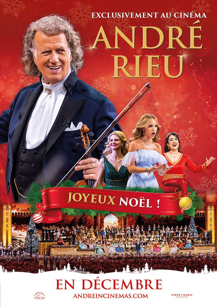 Concert de Noël 2025 d'André Rieu : Joyeux Noël !