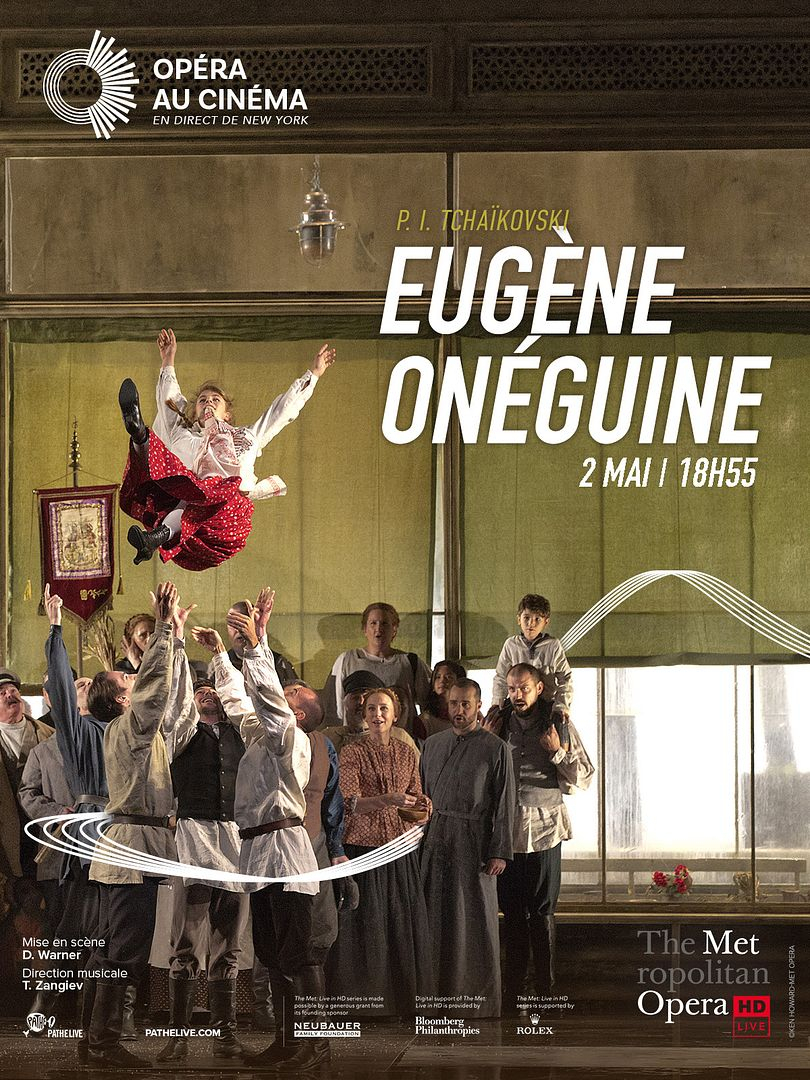 affiche Eug&egrave;ne On&eacute;guine (Metropolitan Opera)