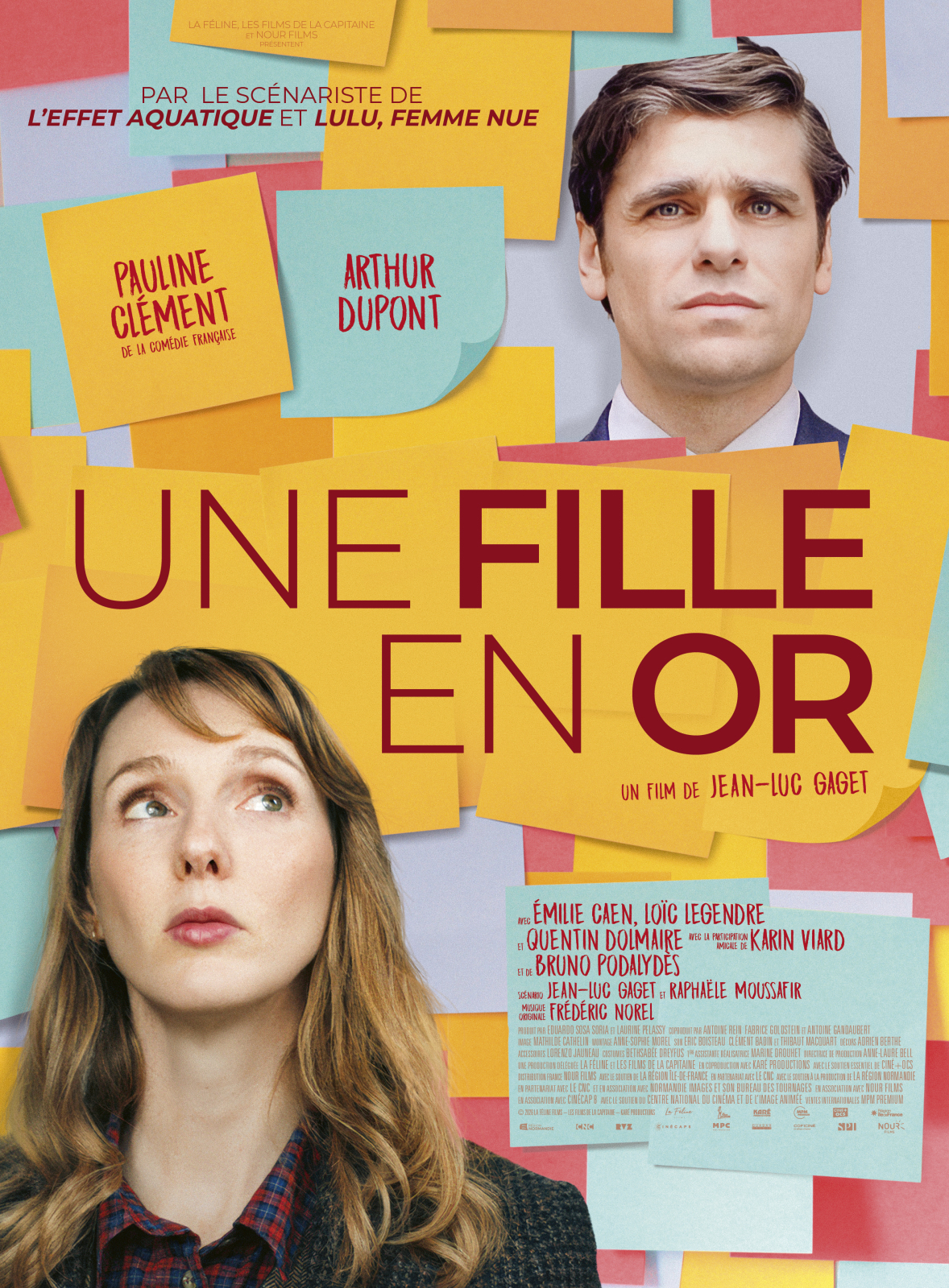 affiche Une fille en or