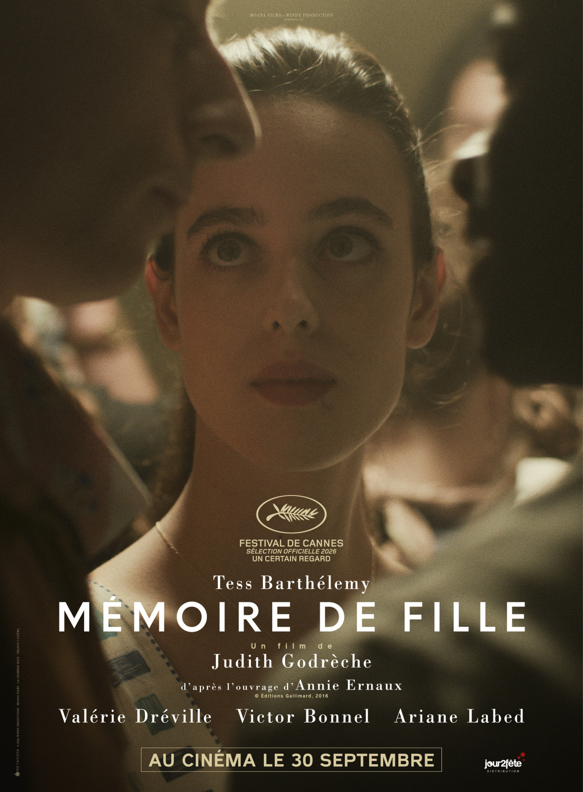 affiche M&eacute;moire de fille