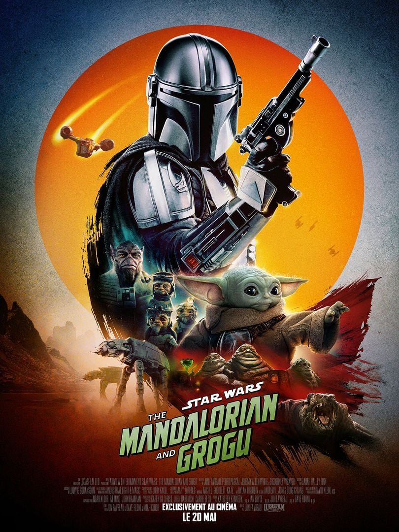 affiche Star Wars : The Mandalorian and Grogu