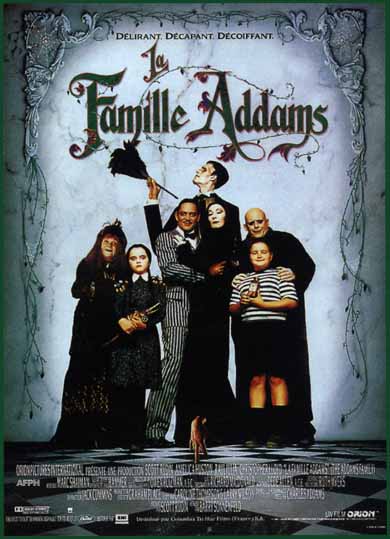 affiche La famille Addams